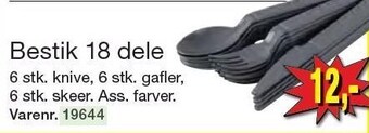 Harald Nyborg Bestik 18 dele tilbud