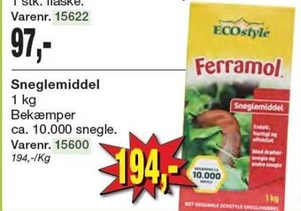 Harald Nyborg Sneglemiddel tilbud