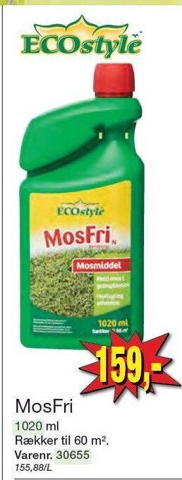 Harald Nyborg Ecostyle mosfri tilbud