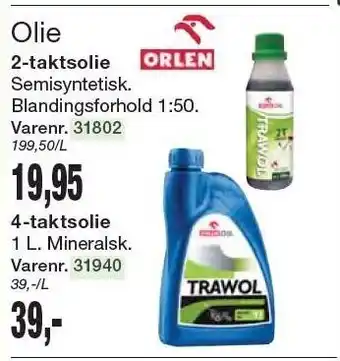 Olie 2-takstolie