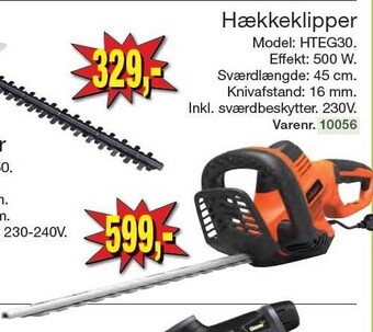 Harald Nyborg Hækkeklipper tilbud