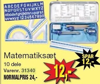 Matematiksæt