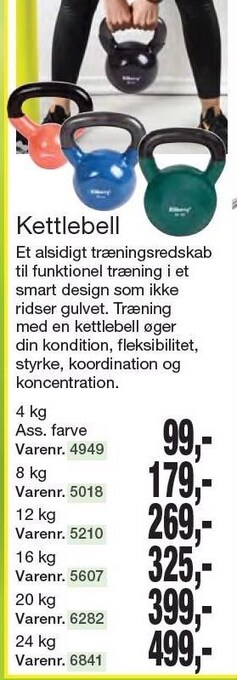 Harald Nyborg Kettlebell tilbud