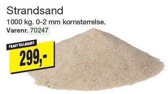 Harald Nyborg Strandsand tilbud