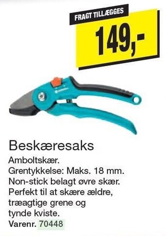 Harald Nyborg Beskæresaks tilbud