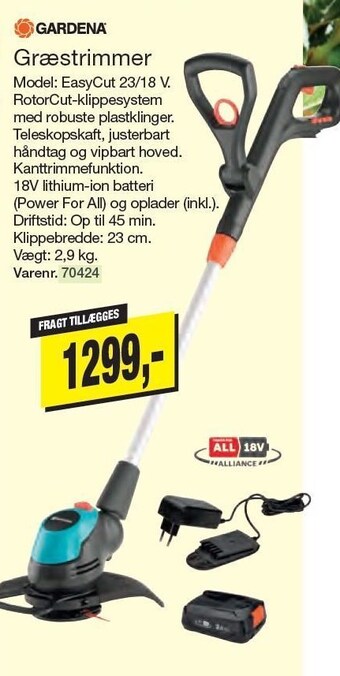 Harald Nyborg Græstrimmer tilbud