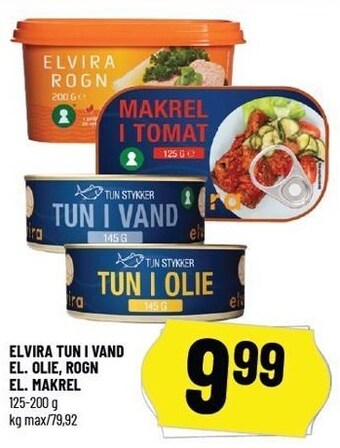Løvbjerg Elvira tun i vand el. olie, rogn el. makrel tilbud
