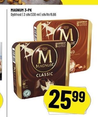 Løvbjerg Magnum 3-pk tilbud
