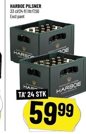 Løvbjerg Harboe pilsner tilbud