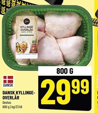 Løvbjerg Gestus dansk kyllingeoverlår tilbud