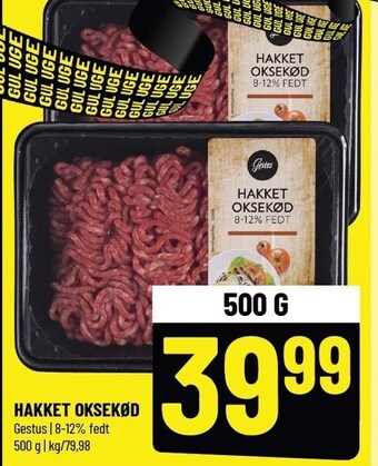 Løvbjerg Gestus hakket oksekød tilbud