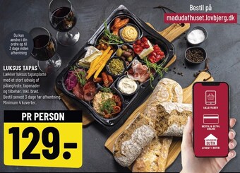 Løvbjerg Luksus tapas tilbud
