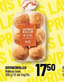 Løvbjerg Møllens brød krydderboller tilbud