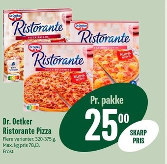 Min Købmand Dr. oetker ristorante pizza tilbud