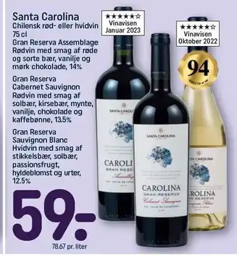 REMA 1000 Santa carolina tilbud