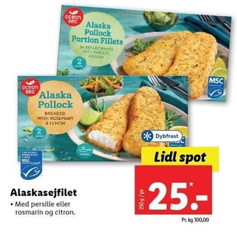 Alaskasejfilet