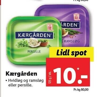 Lidl Kærgården tilbud
