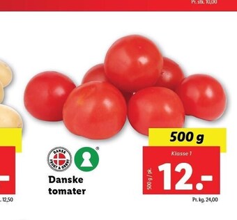 Lidl Danske tomater tilbud