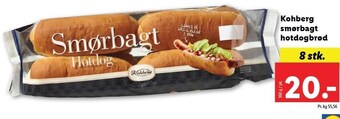 Lidl Kohberg smørbagt hotdogbrød tilbud