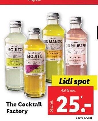 The cocktail factory