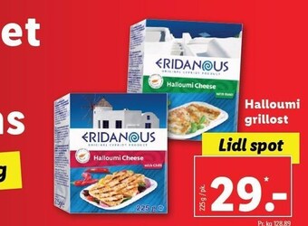 Lidl Halloumi grillost tilbud