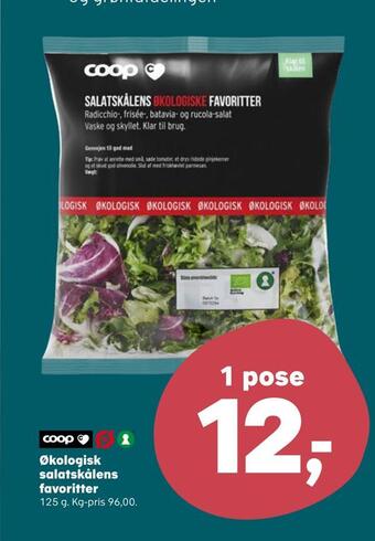 Kvickly Økologisk salatskålens favoritter tilbud
