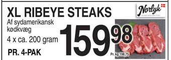 ABC Lavpris Xl ribeye steaks tilbud