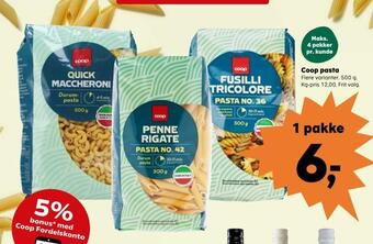 Coop pasta