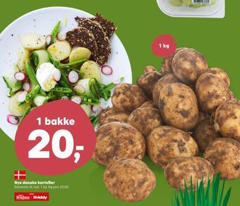 Kvickly Nye danske kartofler tilbud