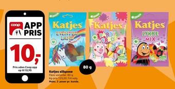 Kvickly Katjes slikpose tilbud