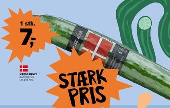 SuperBrugsen Dansk agurk tilbud