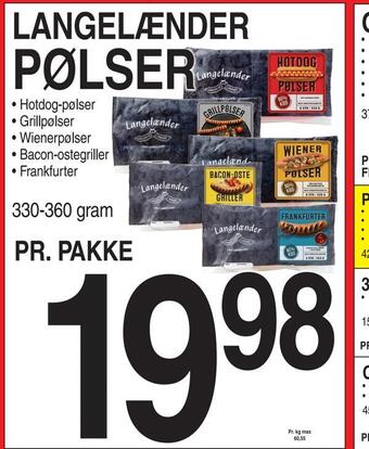 ABC Lavpris Pølser tilbud