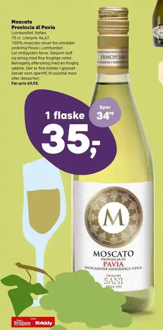 SuperBrugsen Moscato provincia di pavia tilbud