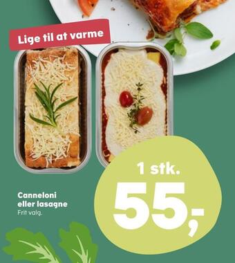Kvickly Canneloni eller lasagne tilbud
