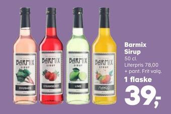 Kvickly Barmix sirup tilbud