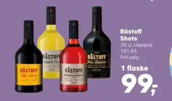 Råstoff shots