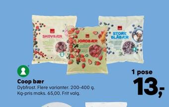 Kvickly Coop bær tilbud