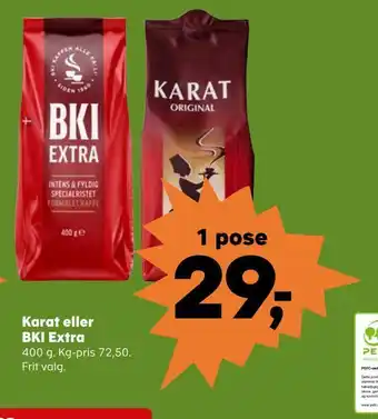 SuperBrugsen Karat eller bki extra tilbud