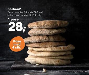SuperBrugsen Pitabrød* tilbud