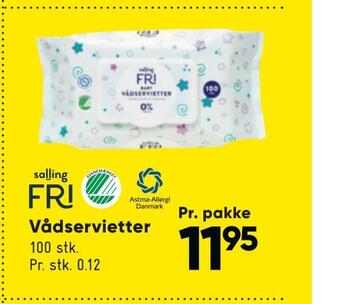 Bilka Vådservietter tilbud