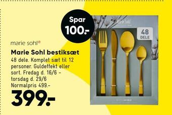 Bilka Marie sohl bestiksæt tilbud
