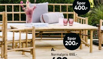 Bilka Lizzano loungesofa 180 cm tilbud
