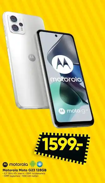 Bilka Motorola moto g23 128gb tilbud