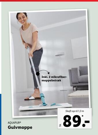 Lidl Gulvmoppe tilbud