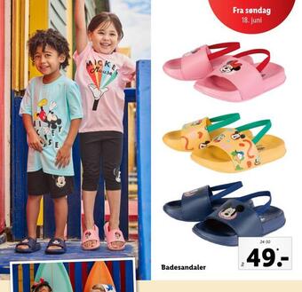 Lidl Badesandaler tilbud