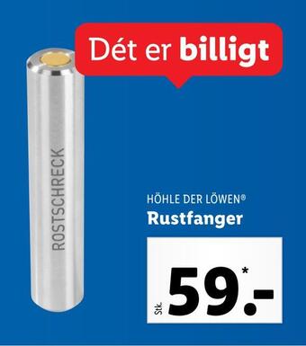 Lidl Rustfanger tilbud