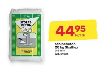 Stolpebeton 20 kg skalflex