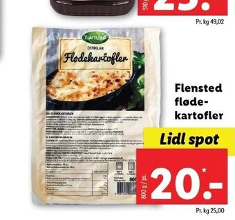 Lidl Flensted flødekartofler tilbud
