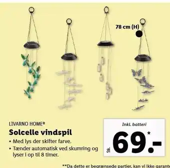 Lidl Livarno home solcelle vindspil tilbud
