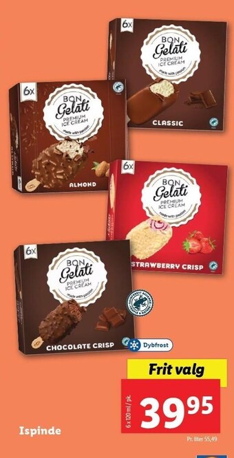 Lidl Ispinde tilbud